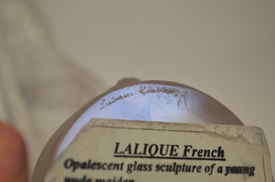 Lot 165 - Lalique Chrysis Figure