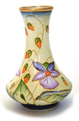 Lot 126 - Moorcroft enamels 'Sweet Thief' vase