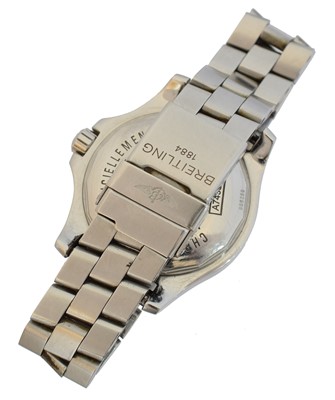Lot 163 - A stainless steel Breitling Colt quartz wristwatch