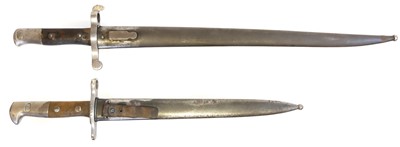 Lot 259 - Two bayonets and scabbards