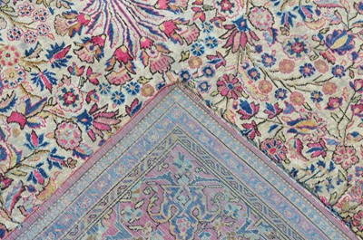 Lot 444 - Late 19th-century Isfahan prayer rug