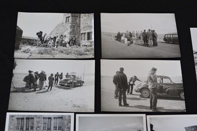 Lot 73 - 17 photographs on the set of Cul-De-Sac in 1965/66 directed by Roman Polanksi