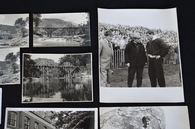 Lot 72 - Behind the scenes photographs and postcards from legendary films of the 50's and 60's