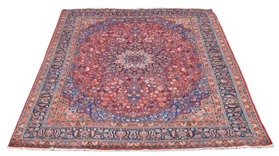 Lot 386 - Late 19th-century Turkish Birjand carpet square