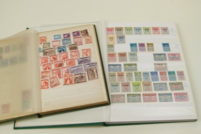 Lot 276 - Stamp collection in 7 stockbooks