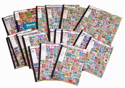 Lot 197 - All World stamp collection in approximately 80 small stockbooks