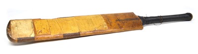 Lot 236 - Signed Cricket Bat with 88 signatures from the 1920s-1940's