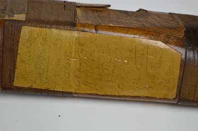 Lot 236 - Signed Cricket Bat with 88 signatures from the 1920s-1940's