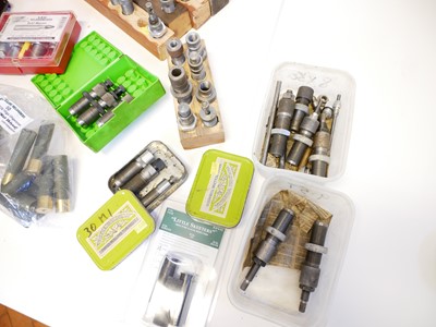 Lot 218 - Collection of reloading dies and accessories.