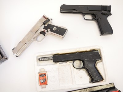 Lot 164 - Four boxed air pistols