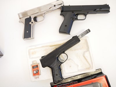 Lot 164 - Four boxed air pistols