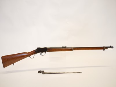 Lot 46 - Army and Navy 297/230 take down rifle with bayonet.
