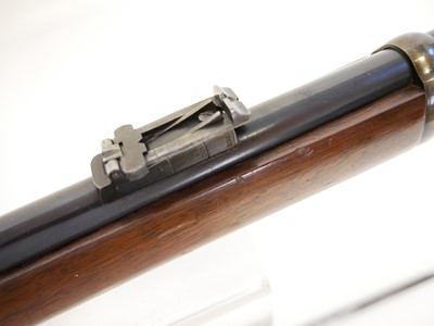 Lot 46 - Army and Navy 297/230 take down rifle with bayonet.