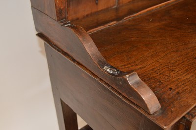 Lot 333 - Mid 18th century oak dresser