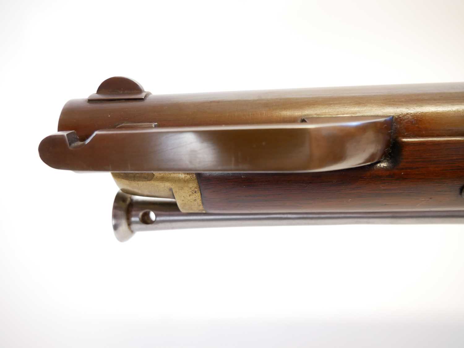 Lot 100 - Left hand Peter Dyson Flintlock Baker Rifle