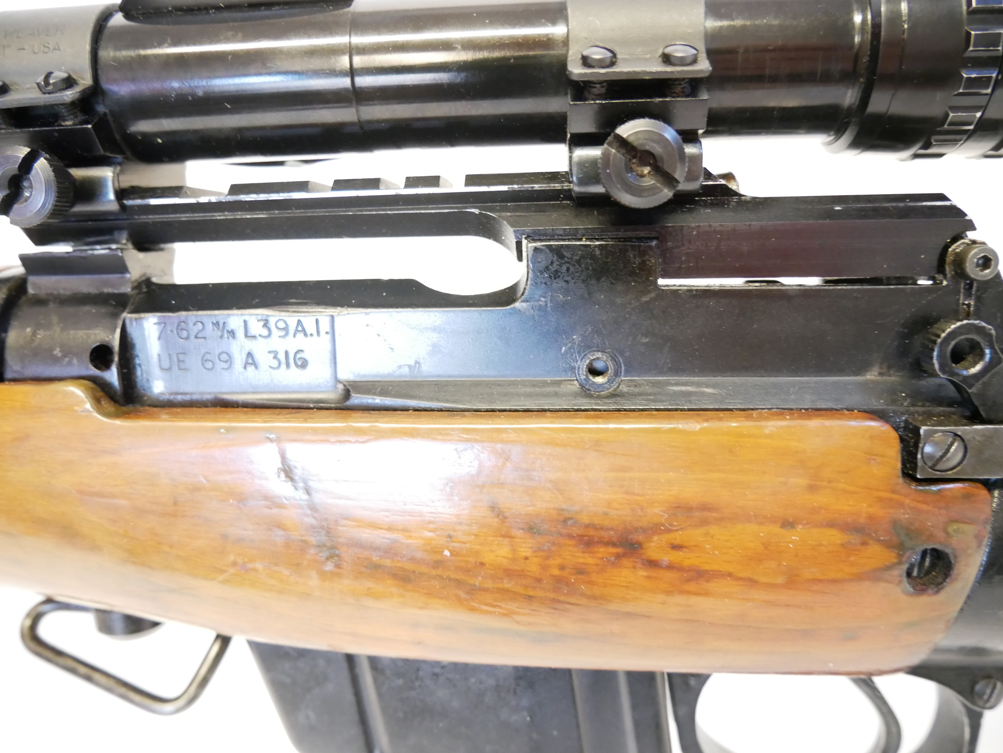 Lot 107 - L39A1 7.62 Lee Enfield rifle LICENCE