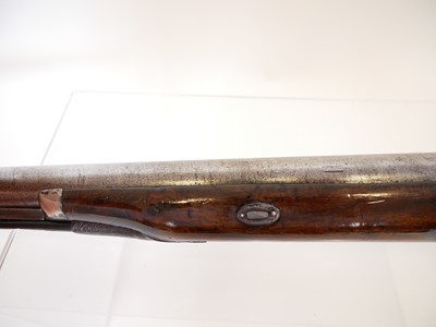 Lot 69 - Percussion shotgun by Lowe of Chester