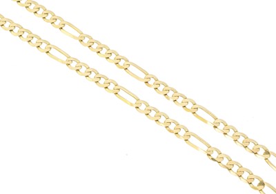 Lot 71 - A 9ct gold chain necklace