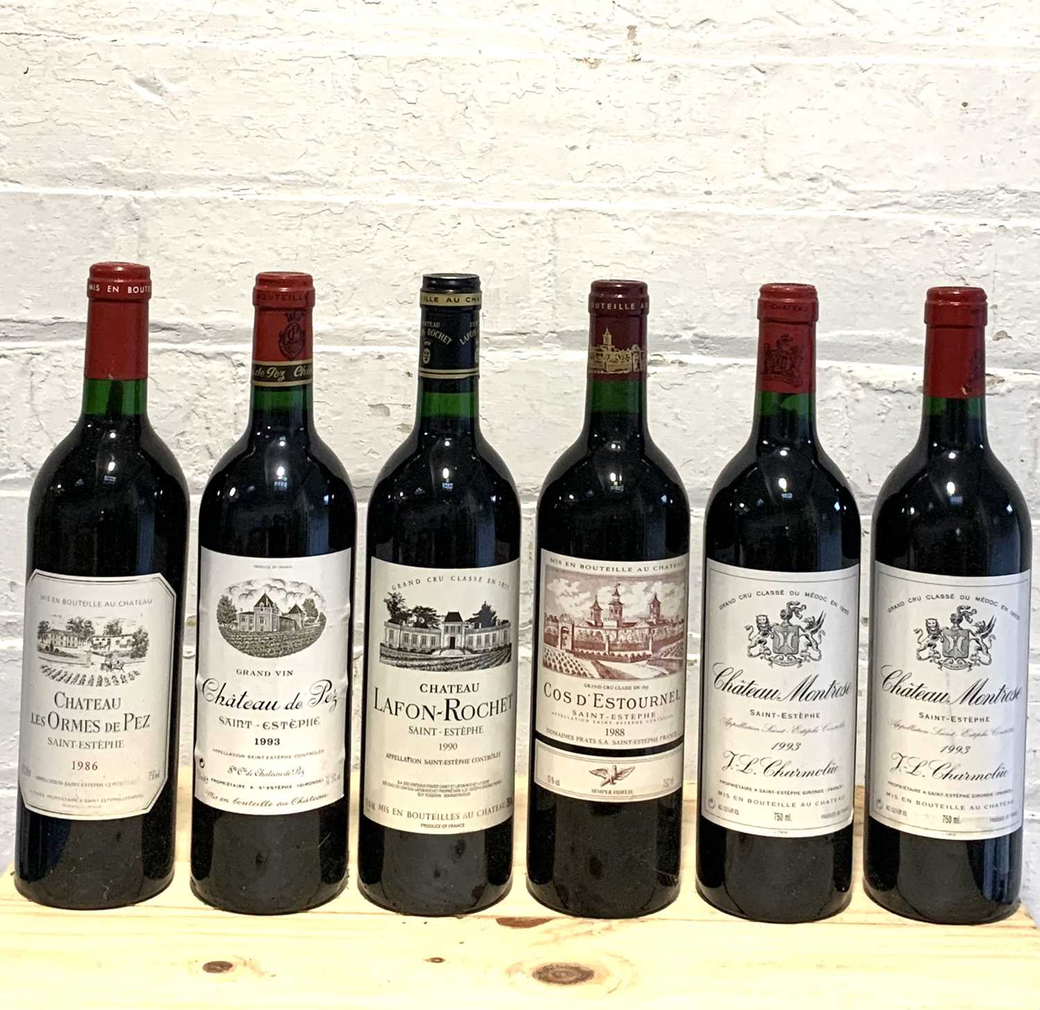 Lot 39 - 6 Bottles Mixed Lot of Mature Claret to include Classified Growths