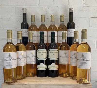 Lot 14 - 14 Bottles (including 50cl.) Mixed Lot from Chateau Belingard Monbazillac