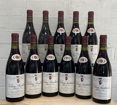 Lot 76 - 11 Bottles Mixed Lot Volnay Premier Cru from Domaine Georges Glantenay et Fils