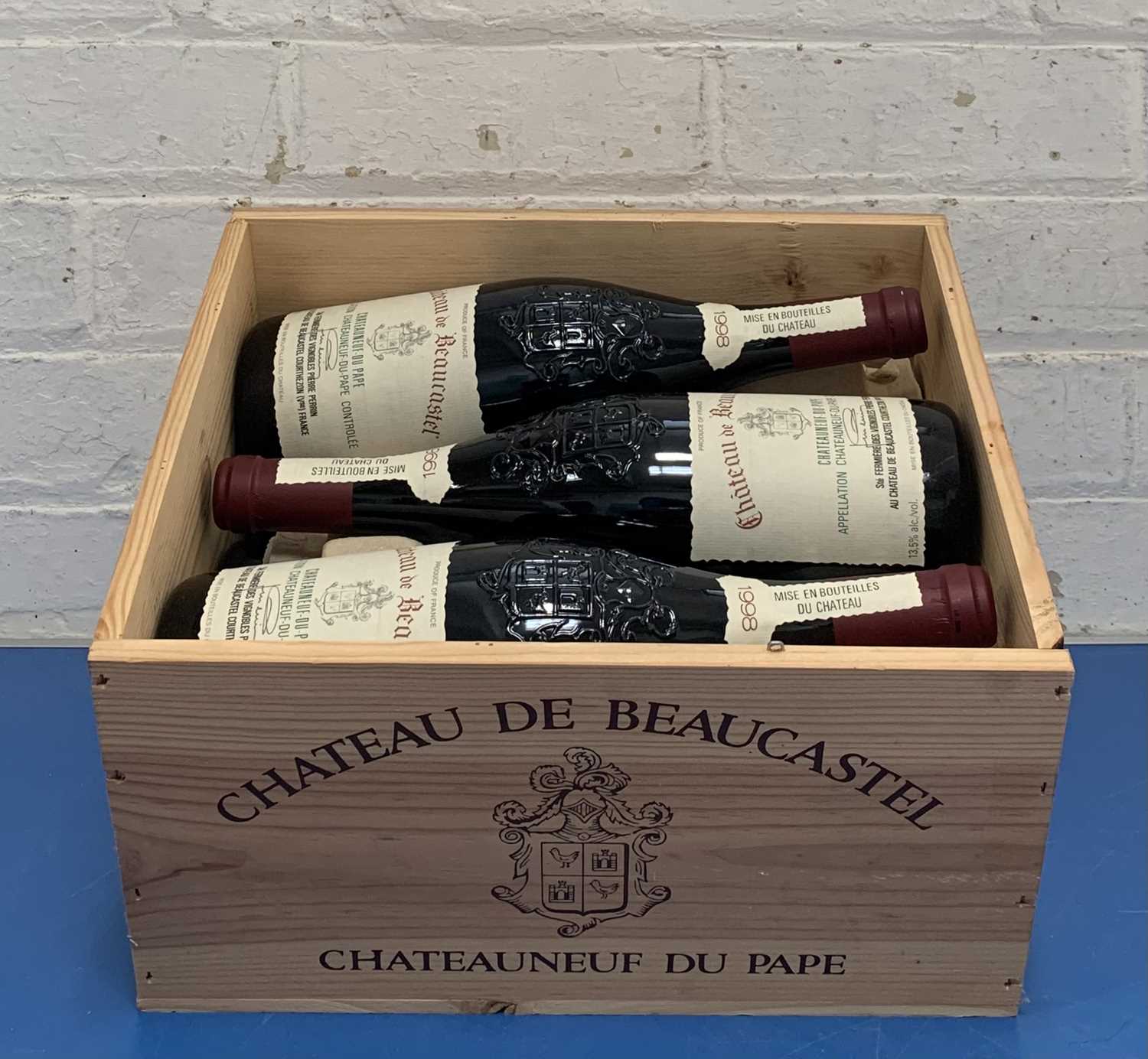 Lot 103 - 6 Bottles (in OWC) Chateauneuf du Pape Chateau de Beaucastel 1998