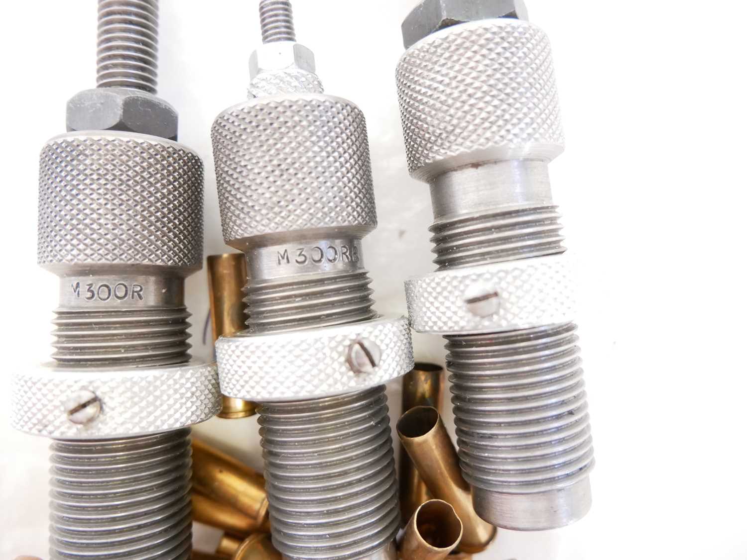 Lot 210 - .300 Rook reloading dies and cases