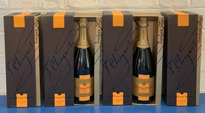 Lot 147 - 4 Bottles (in individual Presentation Cartons) Champagne Veuve Clicquot Vintage 2004