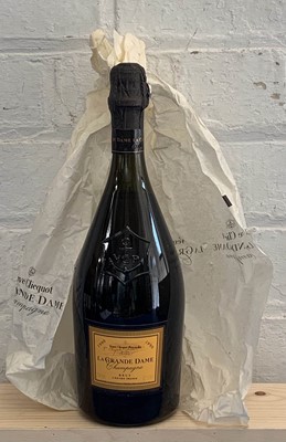 Lot 49 - 1 Bottle Champagne Veuve Clicquot ‘La Grande Dame’ Vintage 1990