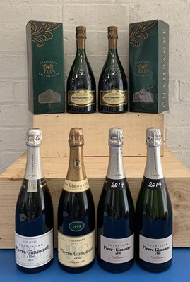 Lot 157 - 6 Bottles ‘Collection’ Champagne Pierre Gimmonet