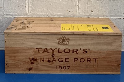 Lot 171 - 6 Bottles (in OWC) Taylor’s Vintage Port 1997