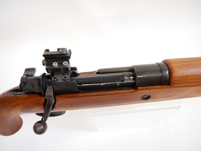 Lot 94 - Konigsburg 7.62 bolt action rifle with Alfred J Parker Target sight LICENCE REQUIRED