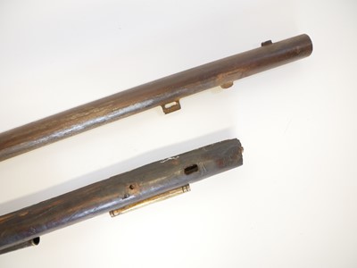 Lot 233 - Major parts of a musket and a collection of locks.