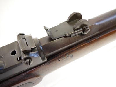 Lot 40 - Swiss Milbank Amsler rifle