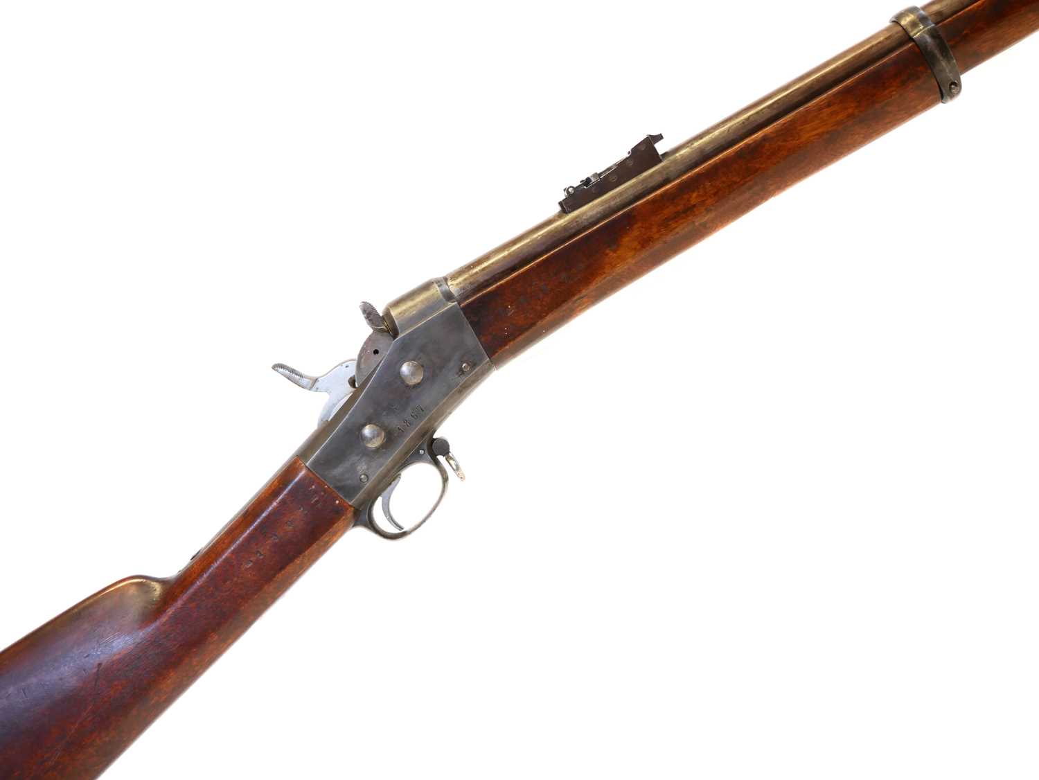 Lot 37 - Swedish 1867 12.17x44 rolling block rifle