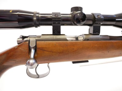 Lot 109 - CZ Brno .22 rifle with scope and moderator LICENCE REQUIRED