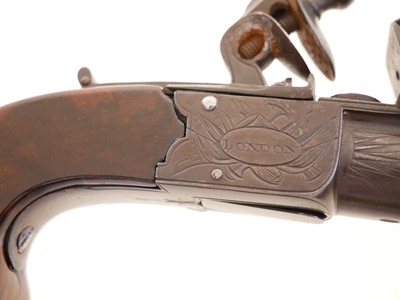 Lot 6 - Richards flintlock pocket pistol