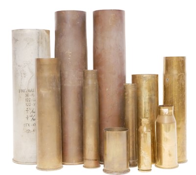 Lot 333 - Collection of shell cases