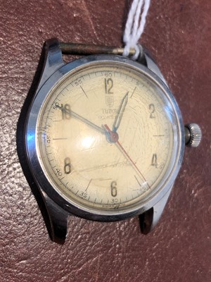 Lot 197 - A stainless steel Tudor Oyster wristwatch