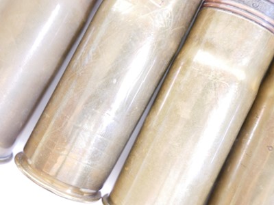 Lot 342 - Four 37mm WWI rounds.