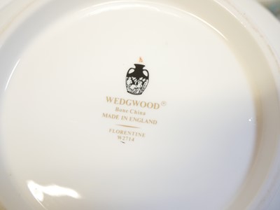 Lot 79 - Wedgwood Florentine pattern dinner service
