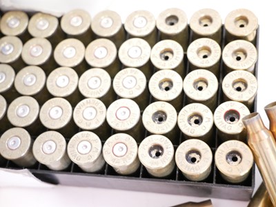 Lot 207 - Collection of bullets and cases for reloading