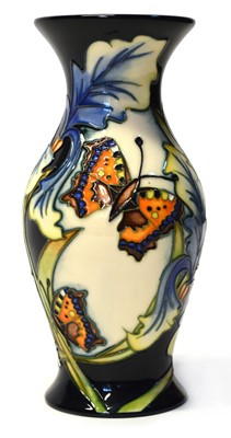 Lot 133 - Moorcroft Butterfly Vase