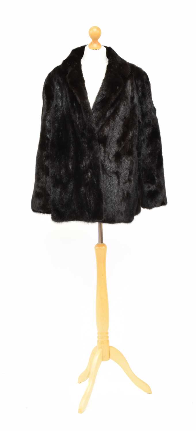 Lot 26 - A Saga Mink fur coat
