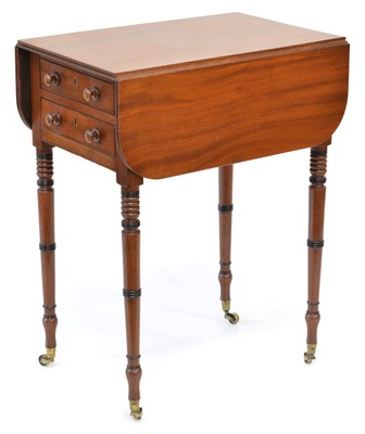 Lot 291 - Victorian mahogany Pembroke table