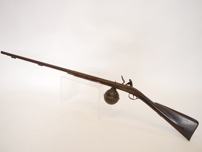 Lot 36 - Ball reservoir air rifle by Bate of London