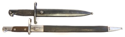Lot 280 - Two Spanish bayonets and scabbards