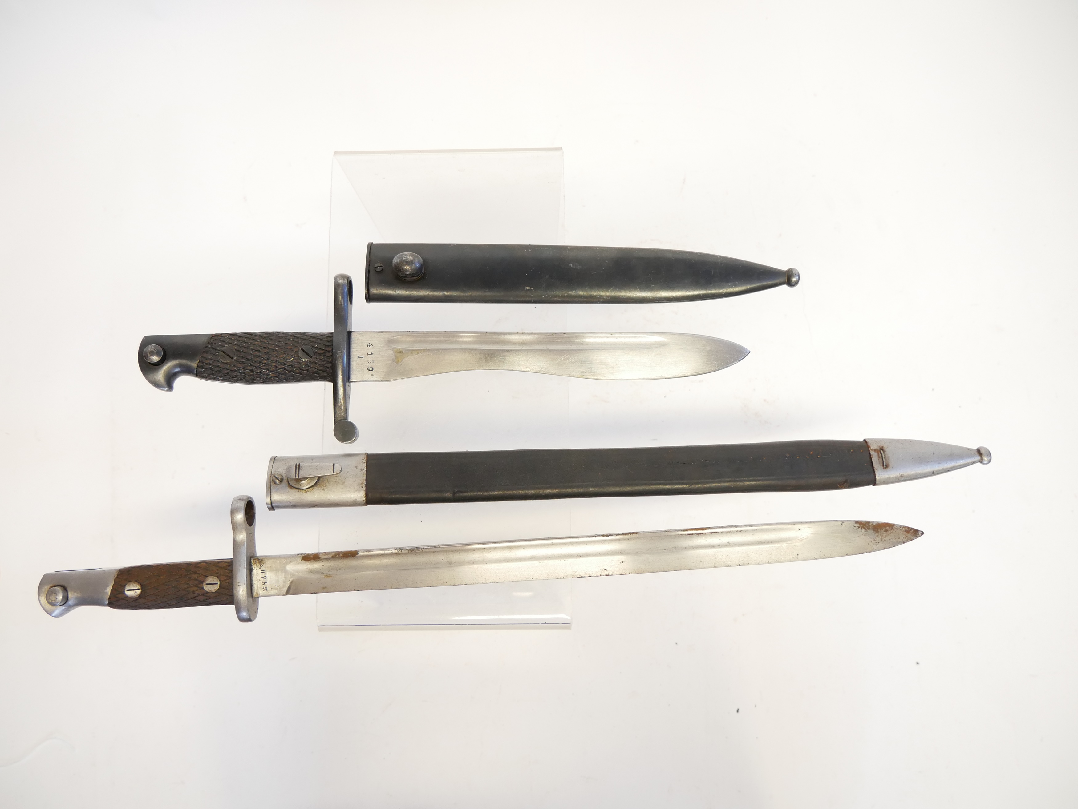 Lot 280 Two Spanish and scabbards
