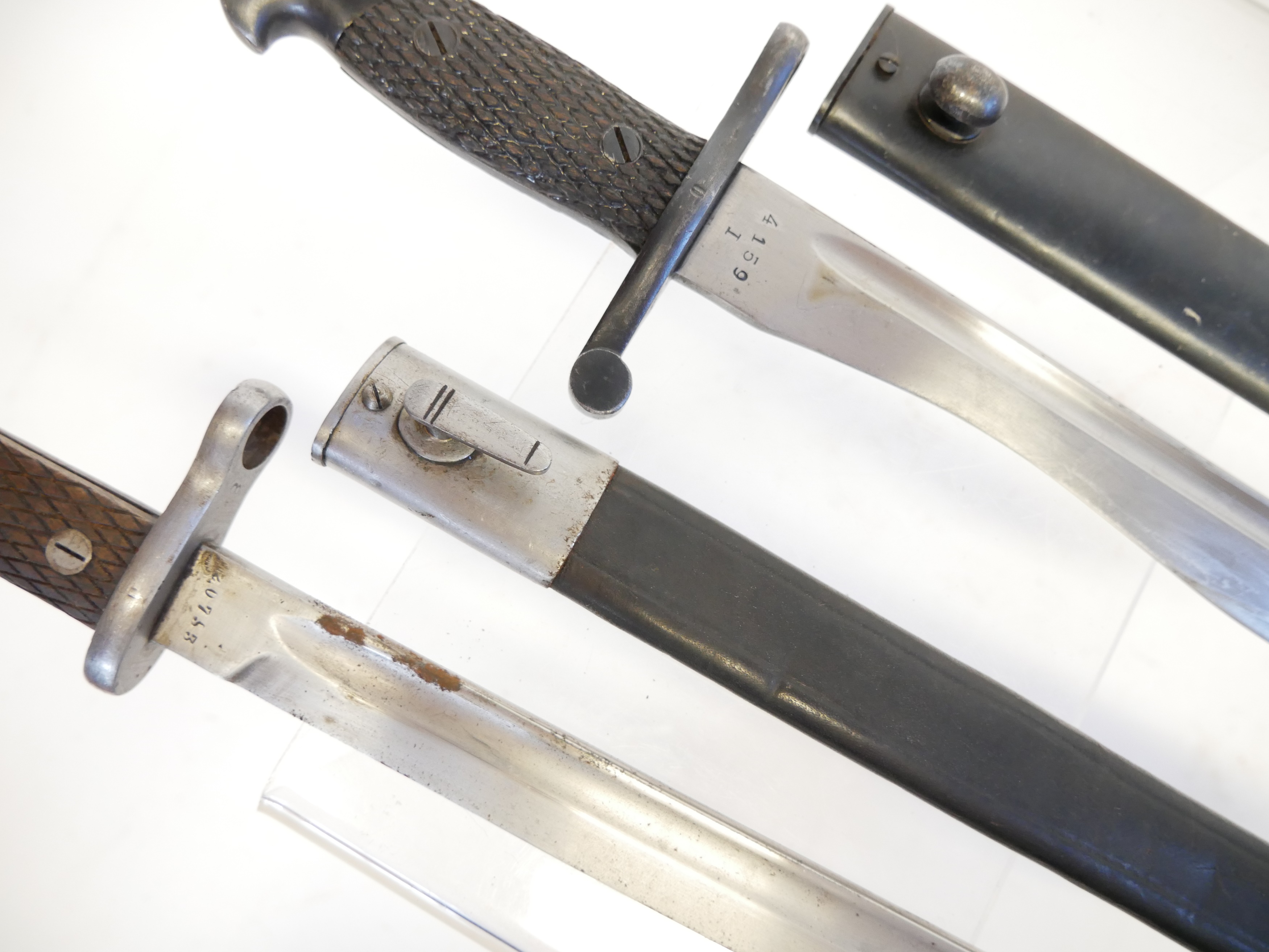 Lot 280 Two Spanish and scabbards