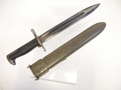 Lot 283 - Netherlands M1 bayonet and scabbard
